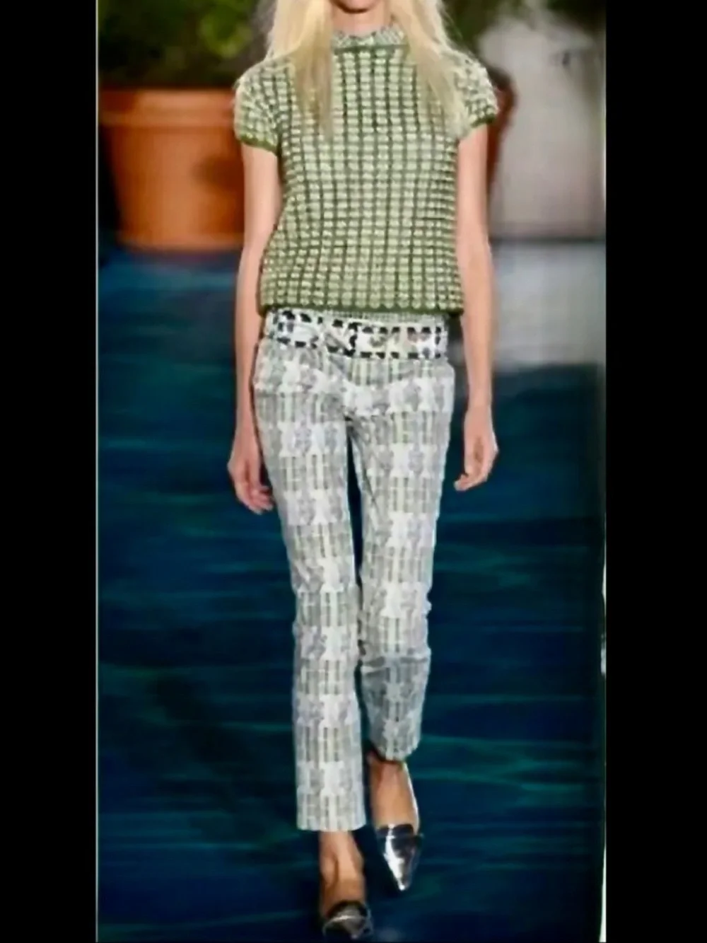 Tory Burch Alexa Cropped Skinny Jeans (28)